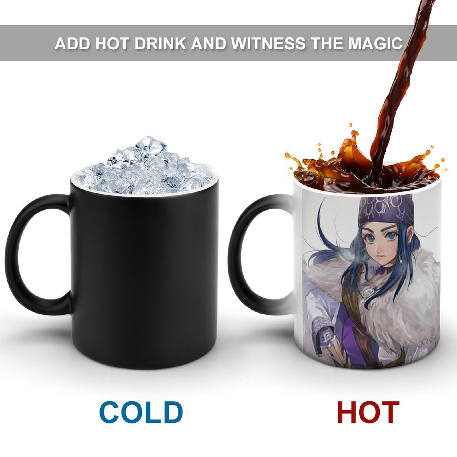 【中国限定】アズールレーン【信濃】変温マグカップ 中国限定】アズールレーン【信濃】変温マグカップ