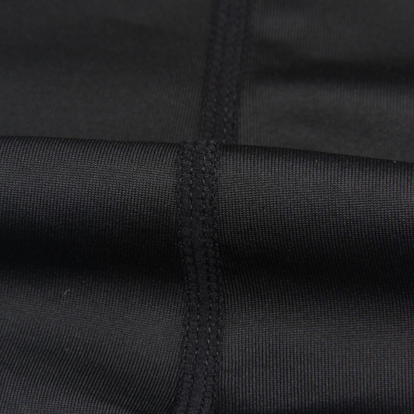 HomyComy Maglia a Compressione Uomo Maniche Lunga T-Shirt Running Maglia Sportiva da Ciclismo Fitness