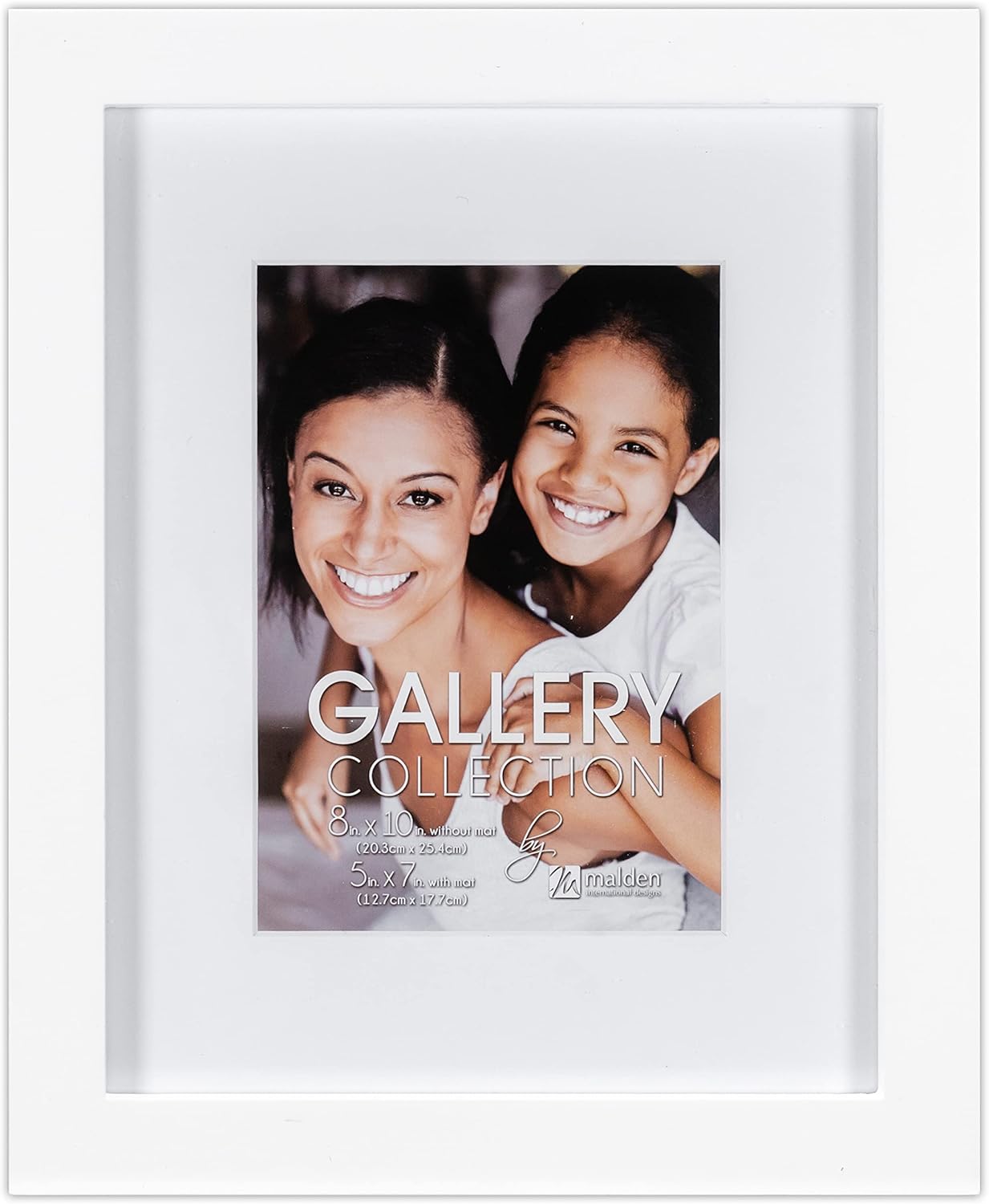 Malden International Designs 8x10 Matted To 5x7 White Picture Frame - Amazon product rated Grade F