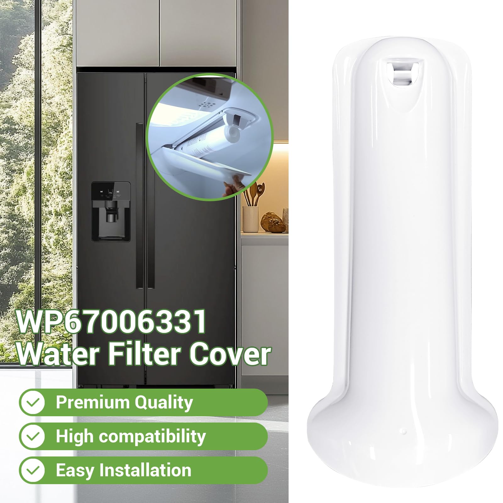 IBC COPERCHIO FILTRO Lavabile for Acqua Serbatoio Pioggia Angolo DN75