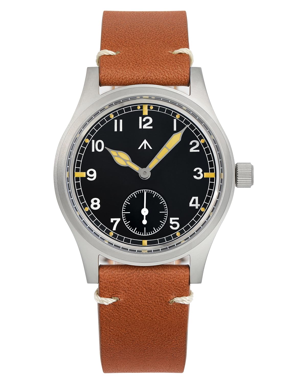 Tactical Frog Militado D12 VD78 Herren-Militäruhr, Saphirglas, Quarz, super Leuchtend, 36 mm Zifferblatt, Militär-Stil, wasserdicht bis 100 Meter