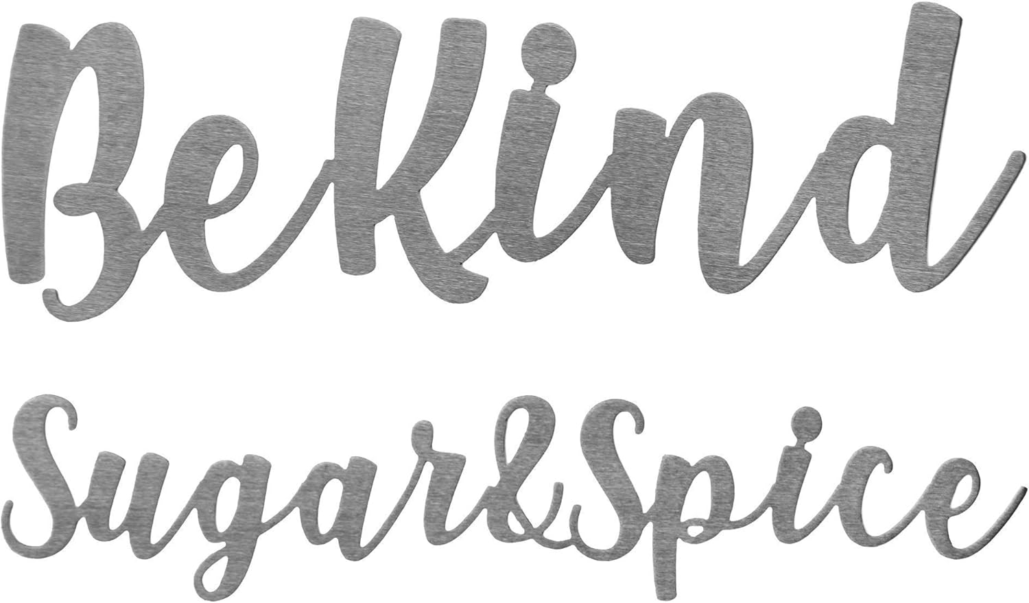 Personalized Calligraphy Metal Word Sign – Custom Name or Phrase in Elegant Script | Laser Cut Steel Wall Decor | 24 Inch Custom Metal Sign | Home, Wedding, or Office Decor | Made in USA