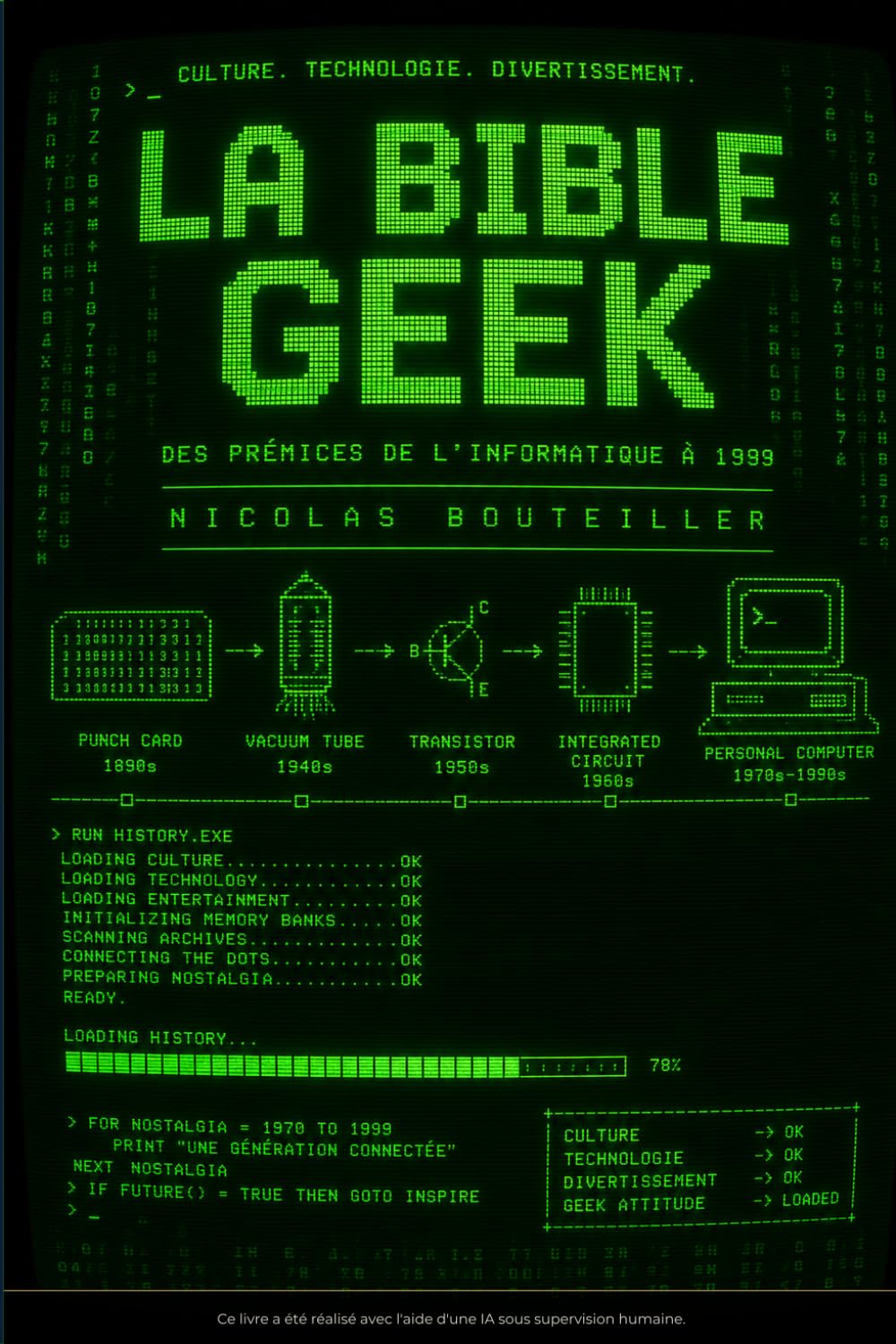 La bible geek: Des prémices jusqu'à l'année 1999