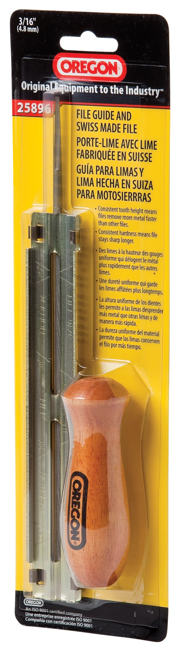Amazon.com : Oregon 25896 3/16 inch Chainsaw File Guide with File