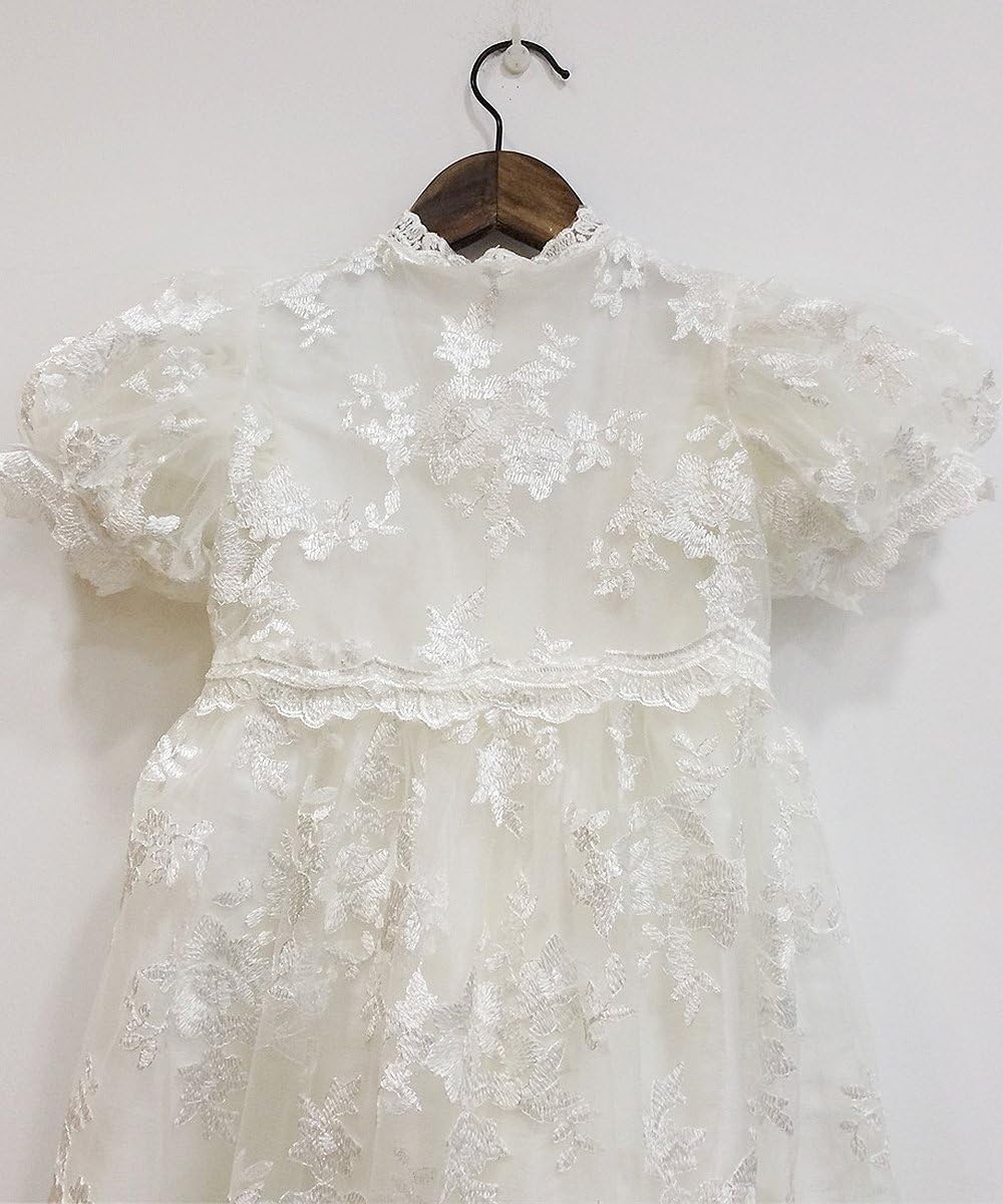 Abaowedding® Lace Christening Gowns Baby Baptism Dress Newborn Baby Dress