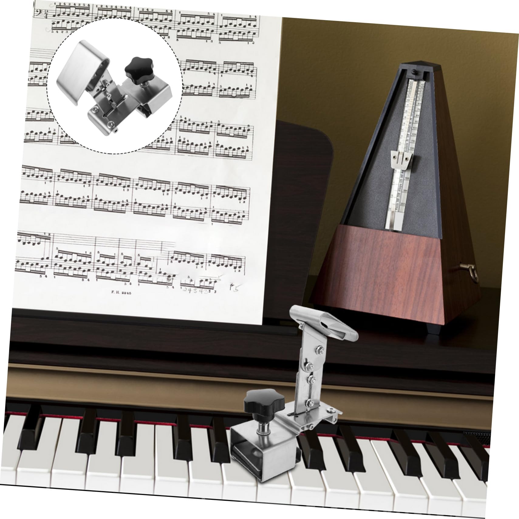 SUPVOX Pedaliera Allungabile per Pianoforte e Tastiera, Pedali Estensibili Regolabili per Principianti e Bambini, Supporto Ergonomico per Allenamento Musicale a Casa