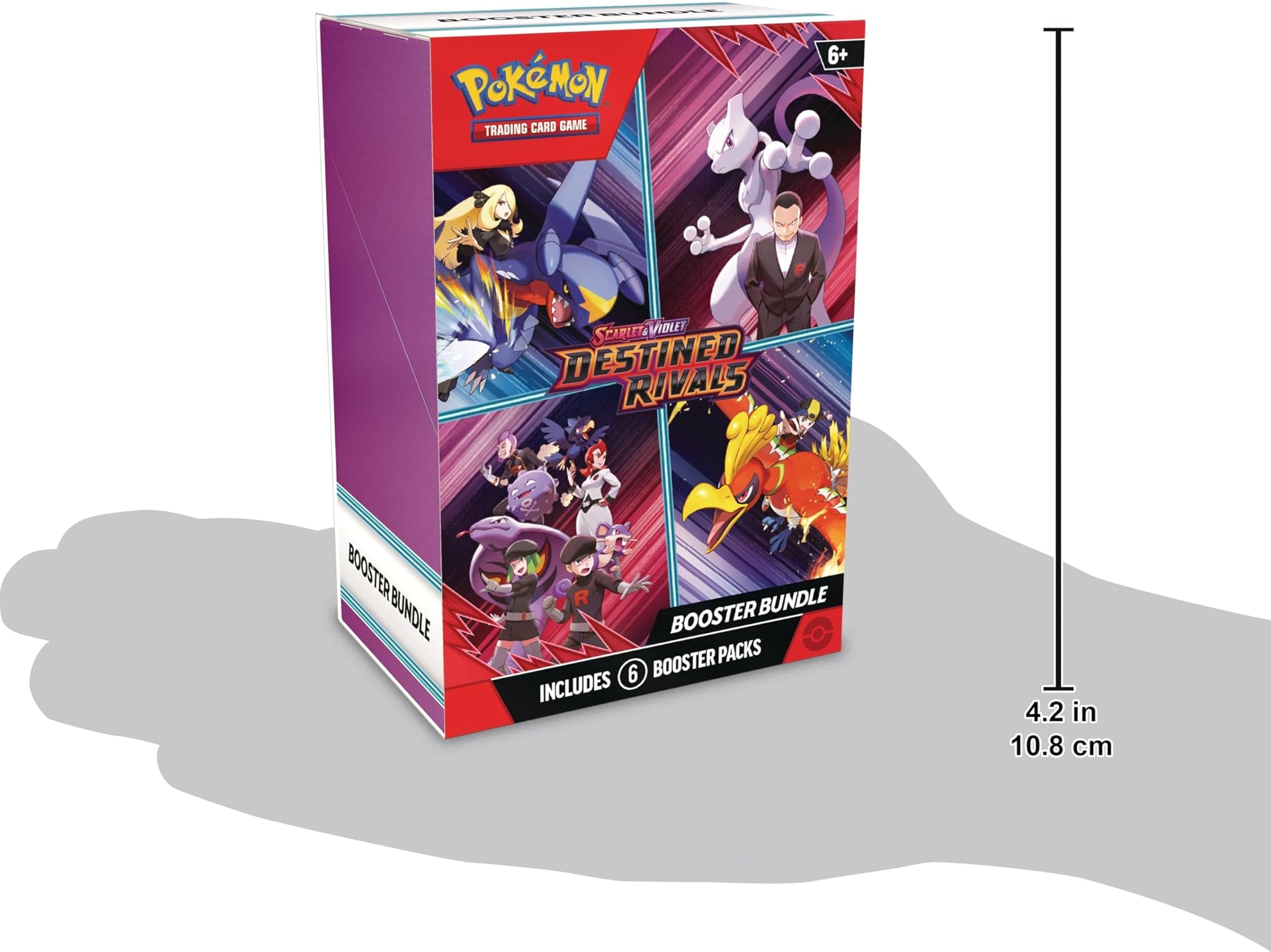 Pokémon TCG: Scarlet & Violet – Destined Rivals Booster Bundle (6 Booster Packs)