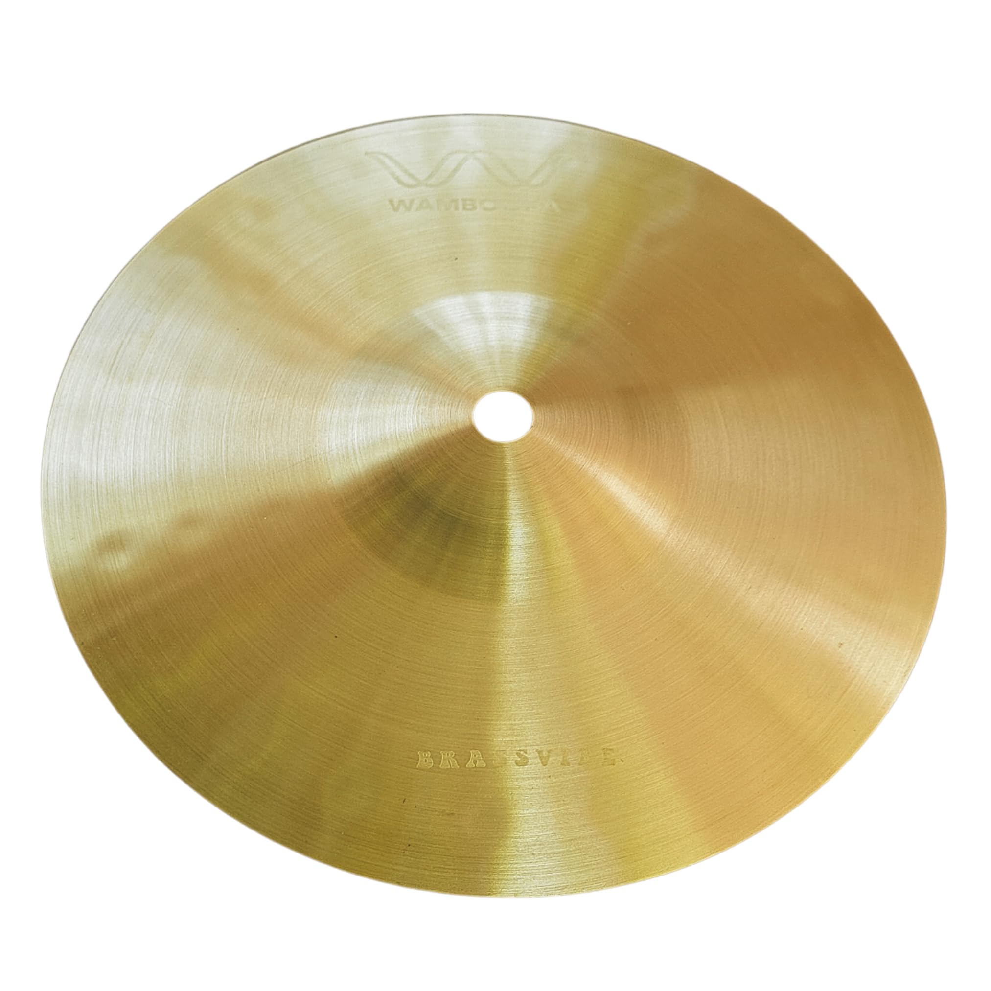 Brassvibe - Tus primeros platos de batería auténticos - Serie Brassvibe de latón seleccionado (SPLASH 8")