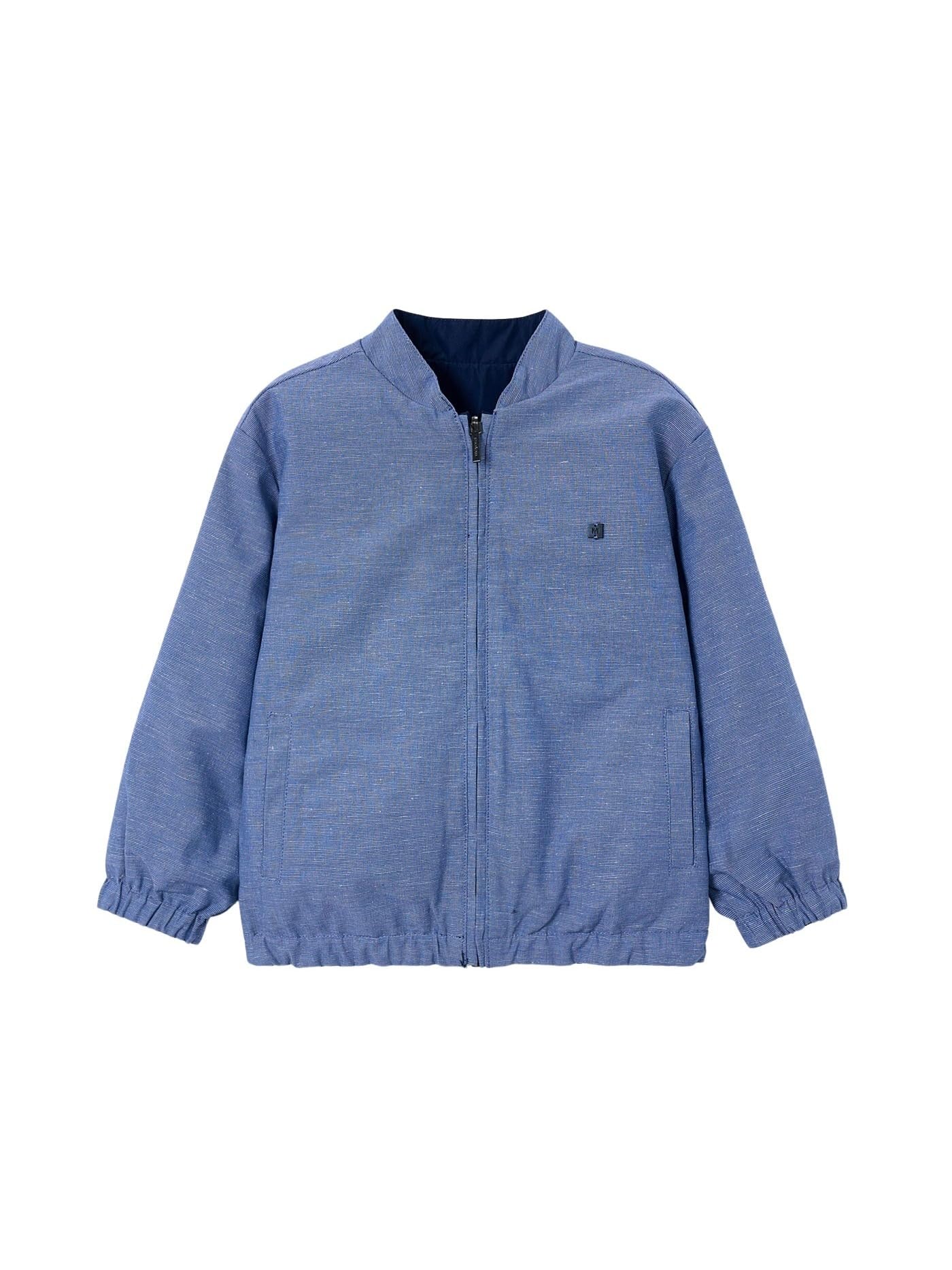 Mayoral Windjacke wendbar Leinen für Jungen Indigoblau