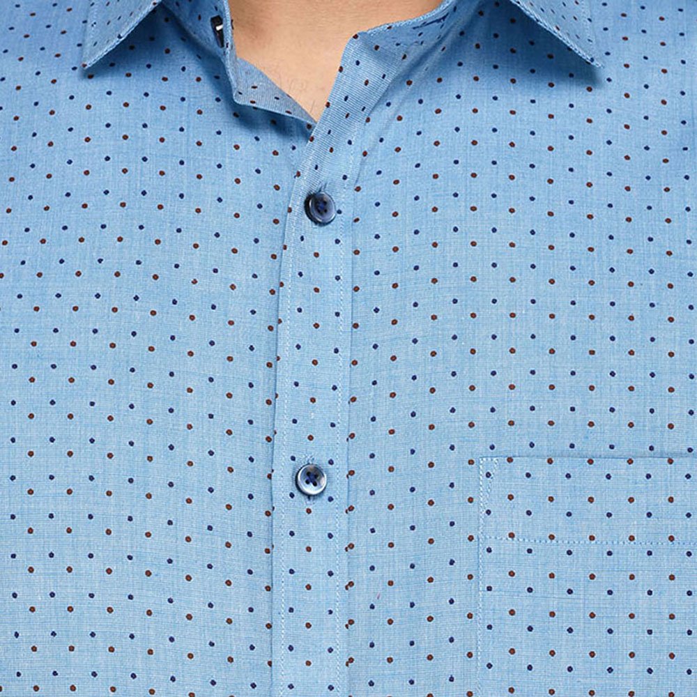 Light blue dotted shirt Clearance