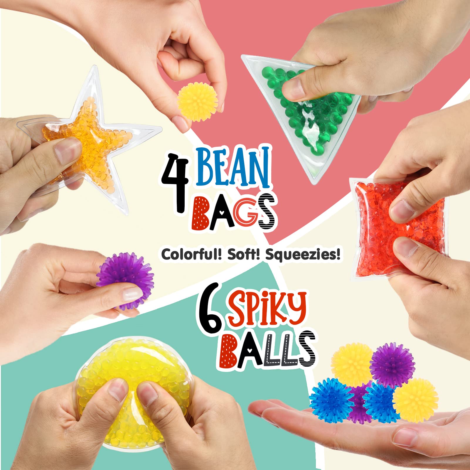 LESONG Sensory Fidget Toys Set Box, Fidgets Pack for Autistic Kids and Adults, 2022 Update