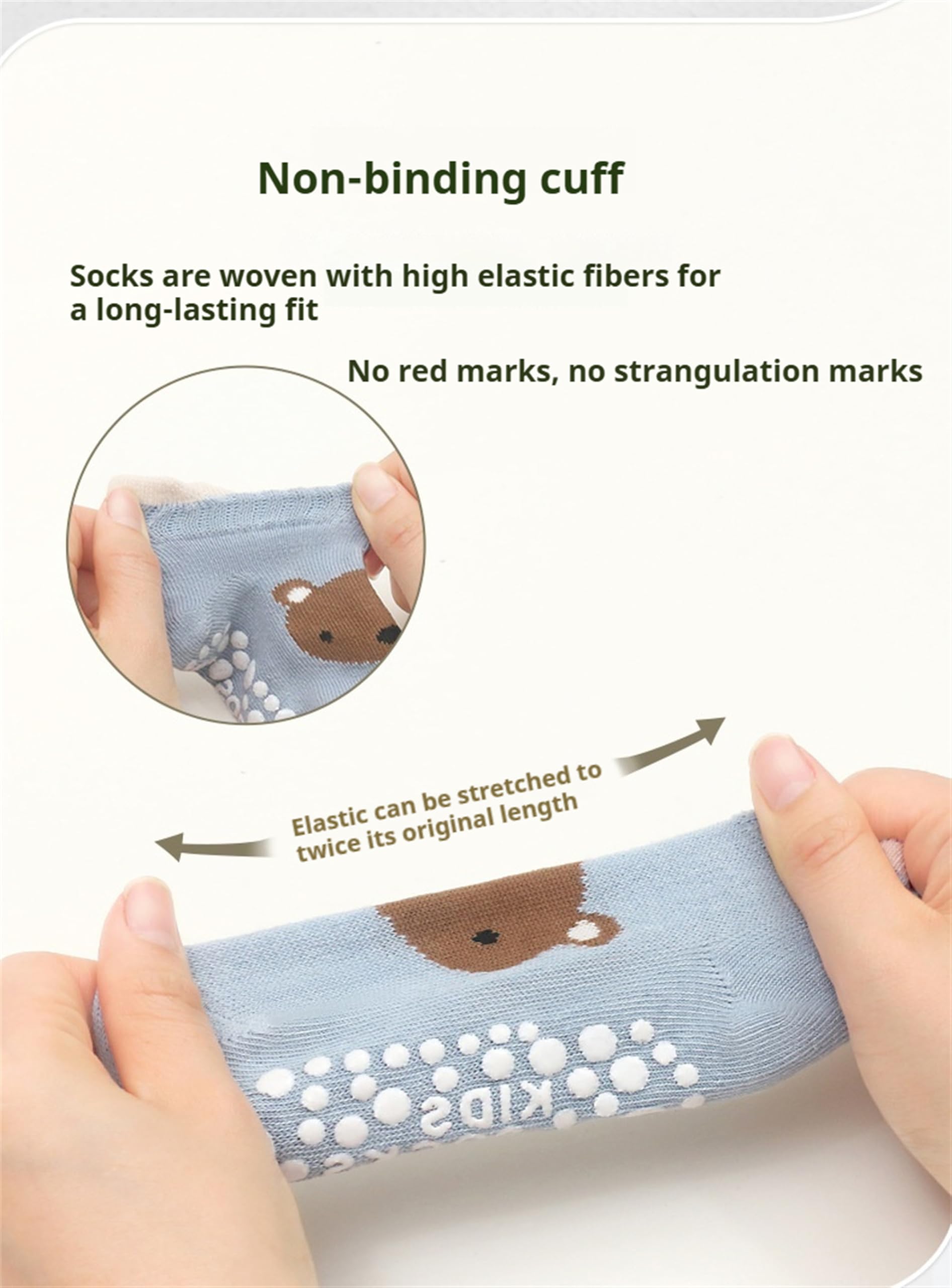 NEMOGLOBAL Toddler Baby Non-Skid Ankle Socks with Grips Girls Boys Anti-Slip Floor Socks for Infants 12 Pairs (US, Age, 3 Years, 5 Years, Style2)