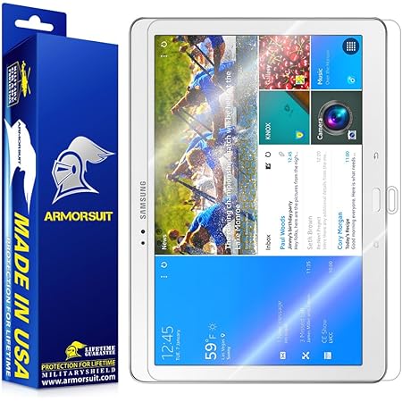 ArmorSuit MilitaryShield Screen Protector for Samsung Galaxy Tab Pro 10.1 - [Max Coverage] Anti-Bubble HD Clear Film
