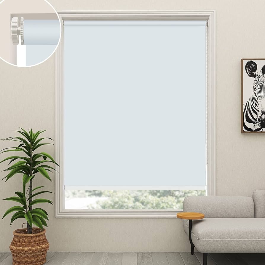 ロールスクリーン　つっぱりタイプ　1級遮光タイプ ファストシリーズ】短納期強力つっぱりロールスクリーン 1級遮光