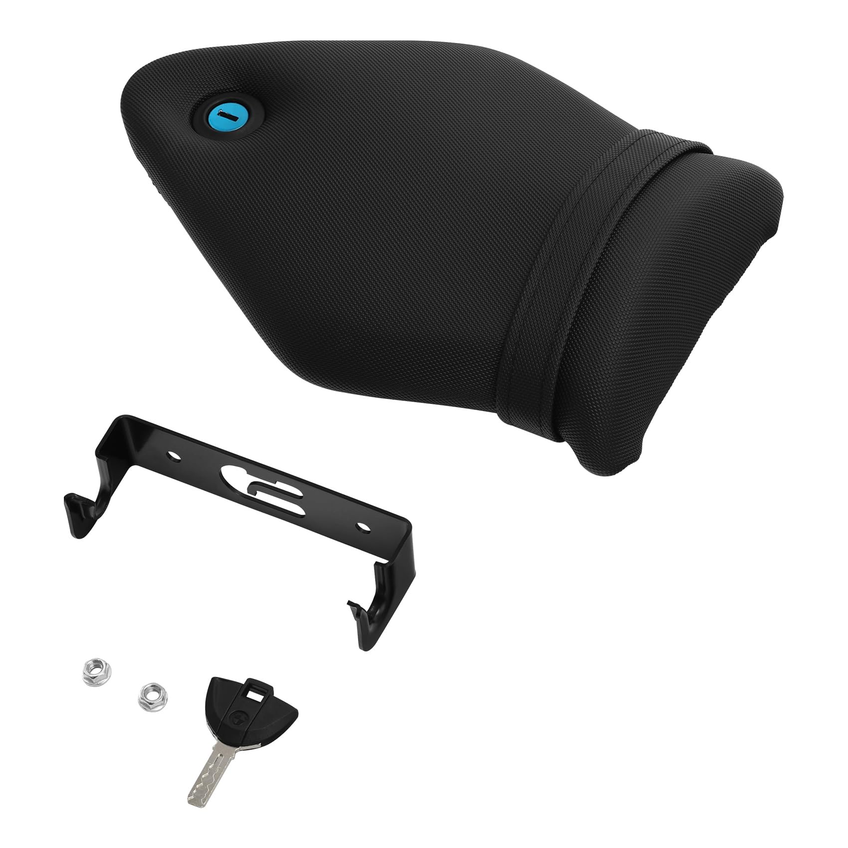TCMT Asiento trasero compatible con S1000RR 09-18, S1000R 14-20, HP4 12-14, sustituye a 77348549541/52538534345/52538551153