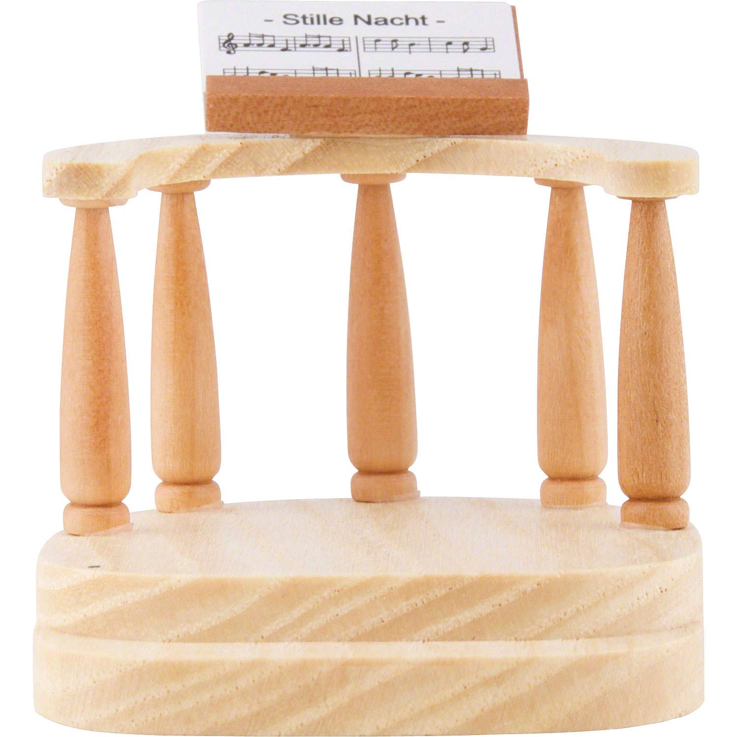 Kurzrockengel Dirigentenpodest, Natur - 6,6cm