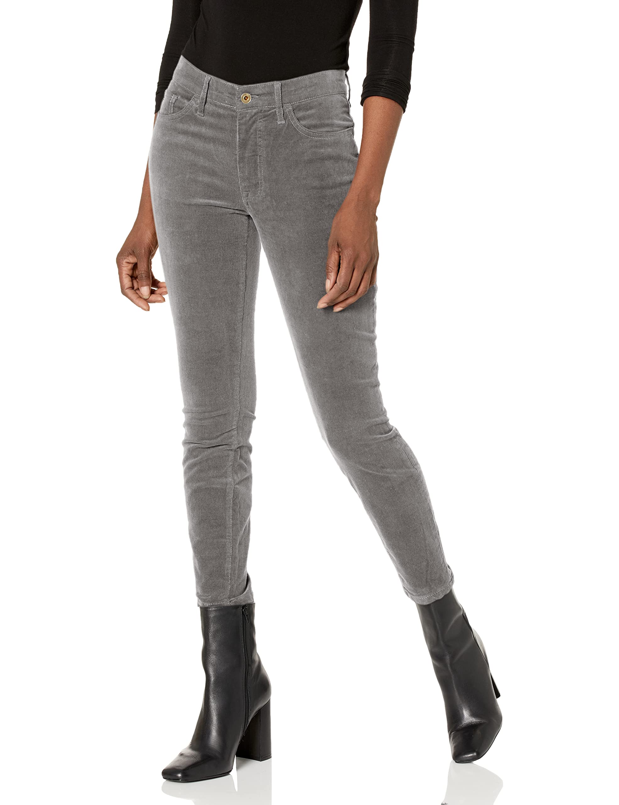Tommy Hilfiger Womens Cords Casual Corduroy Ankle Skinny