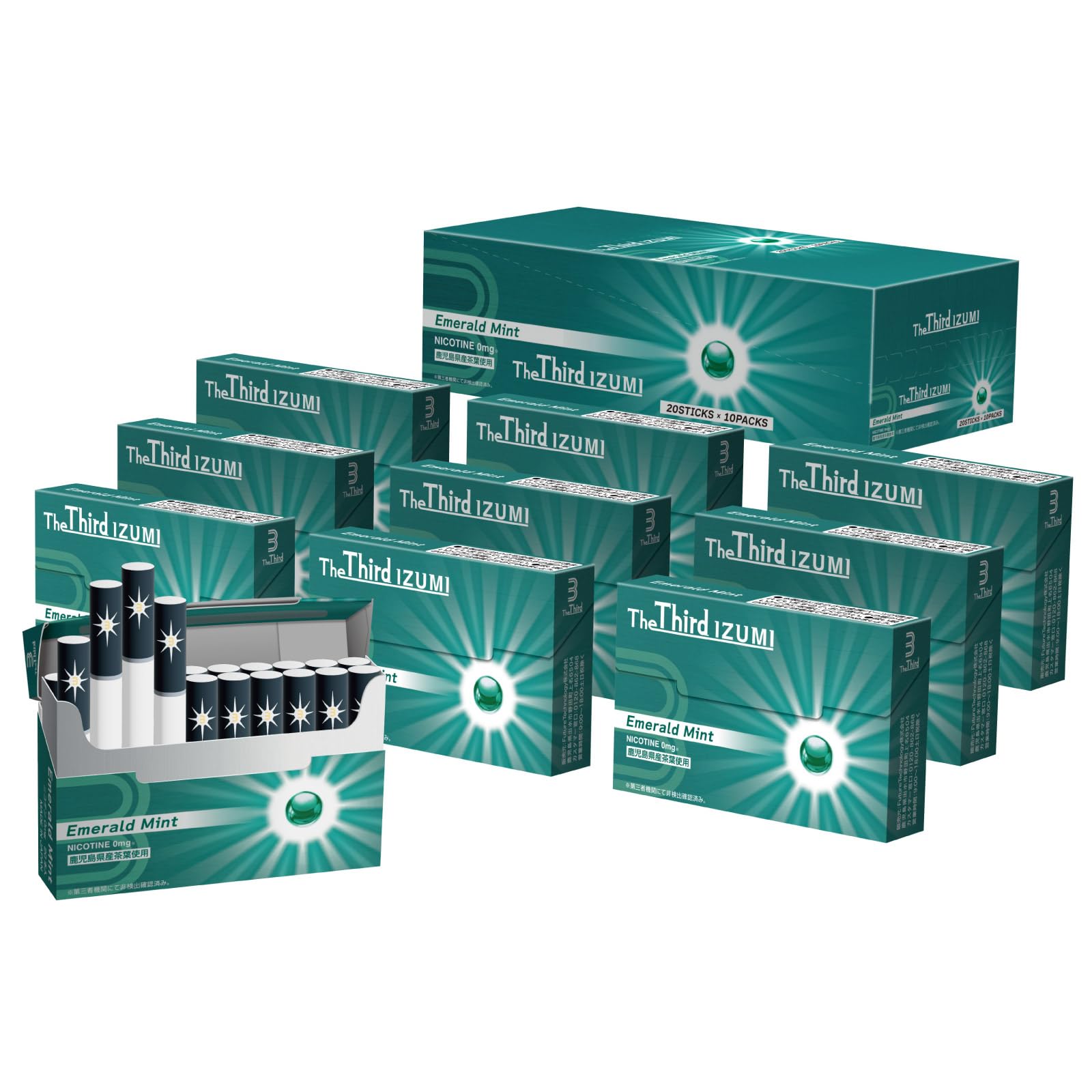 ニコチン Amazon.co.jp: The Third IZUMI 加熱式たばこ ニコチン0 禁煙