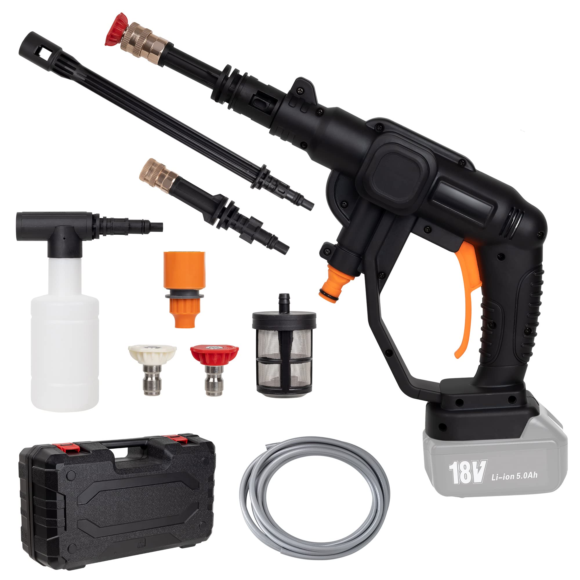 高圧洗浄機 18V 充電式 洗浄機 洗浄器 吐出圧力3~6Mpa マキタ 18V