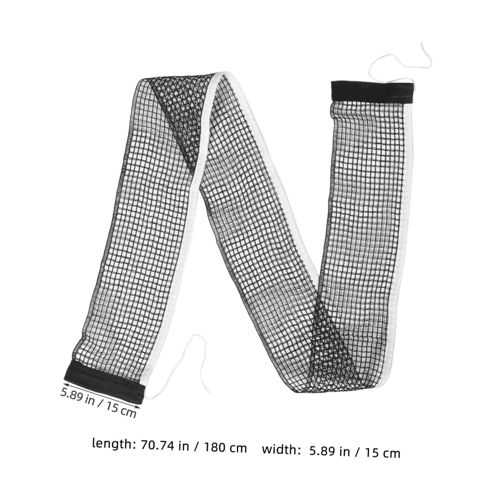 POPETPOP Professional Table Tennis Net Durable Mesh Easy Setup Ideal for Indoor/Outdoor Sports Badminton