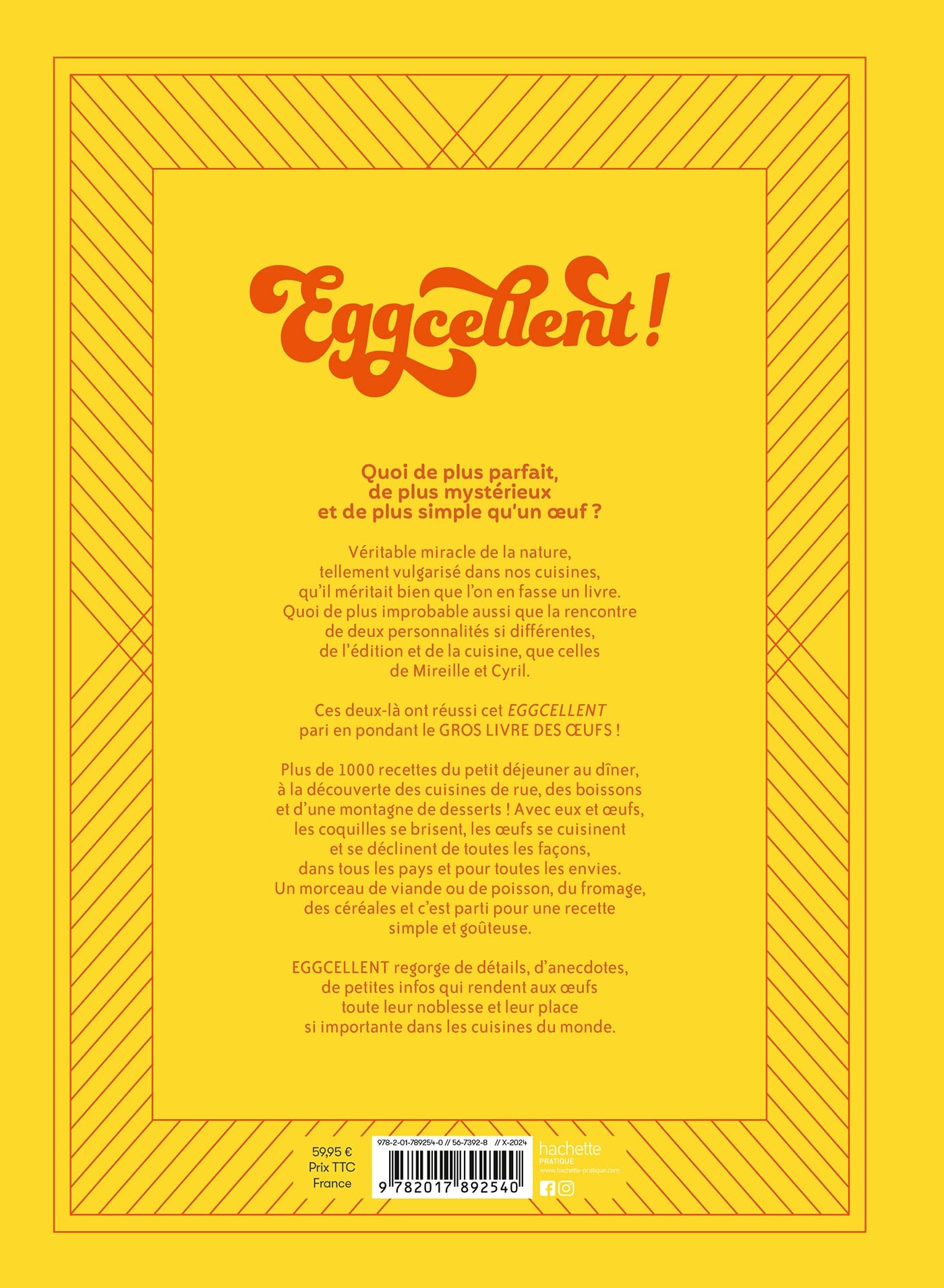 Eggcellent: Le gros livre des oeufs