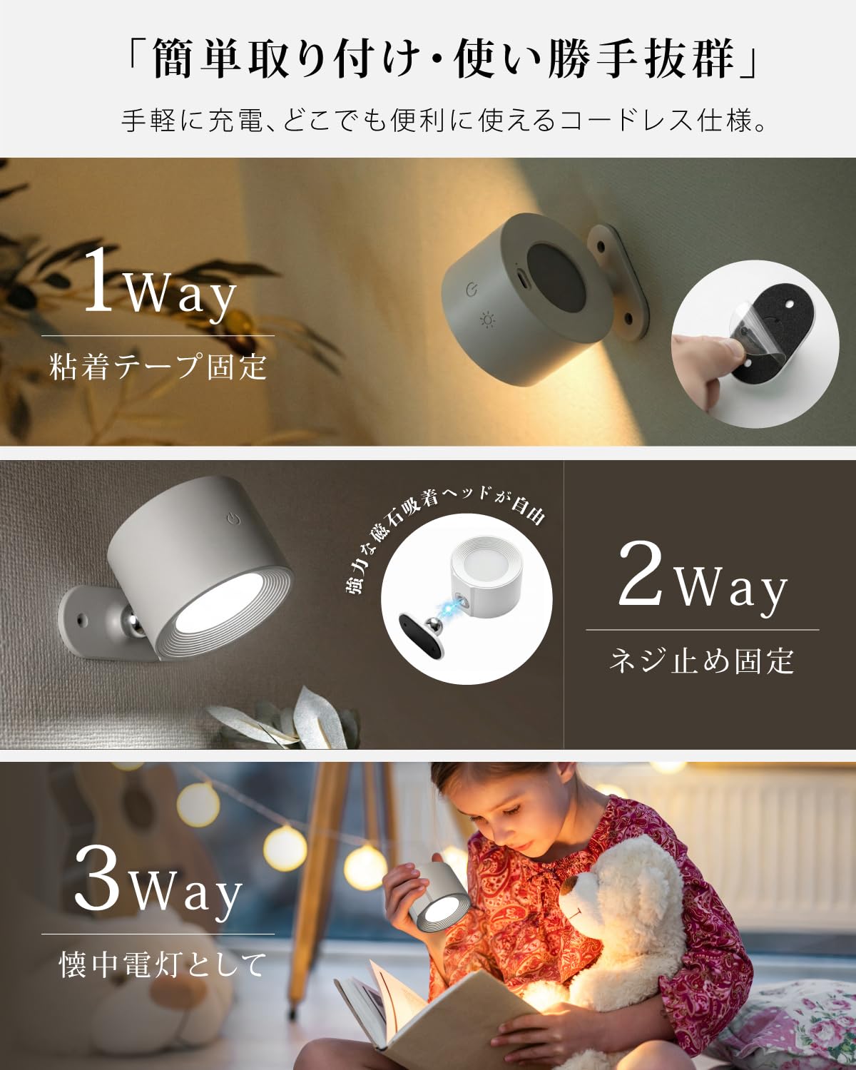 Amazon.co.jp : [禄越] スポットライト LED ブラケットライト 間接照明 