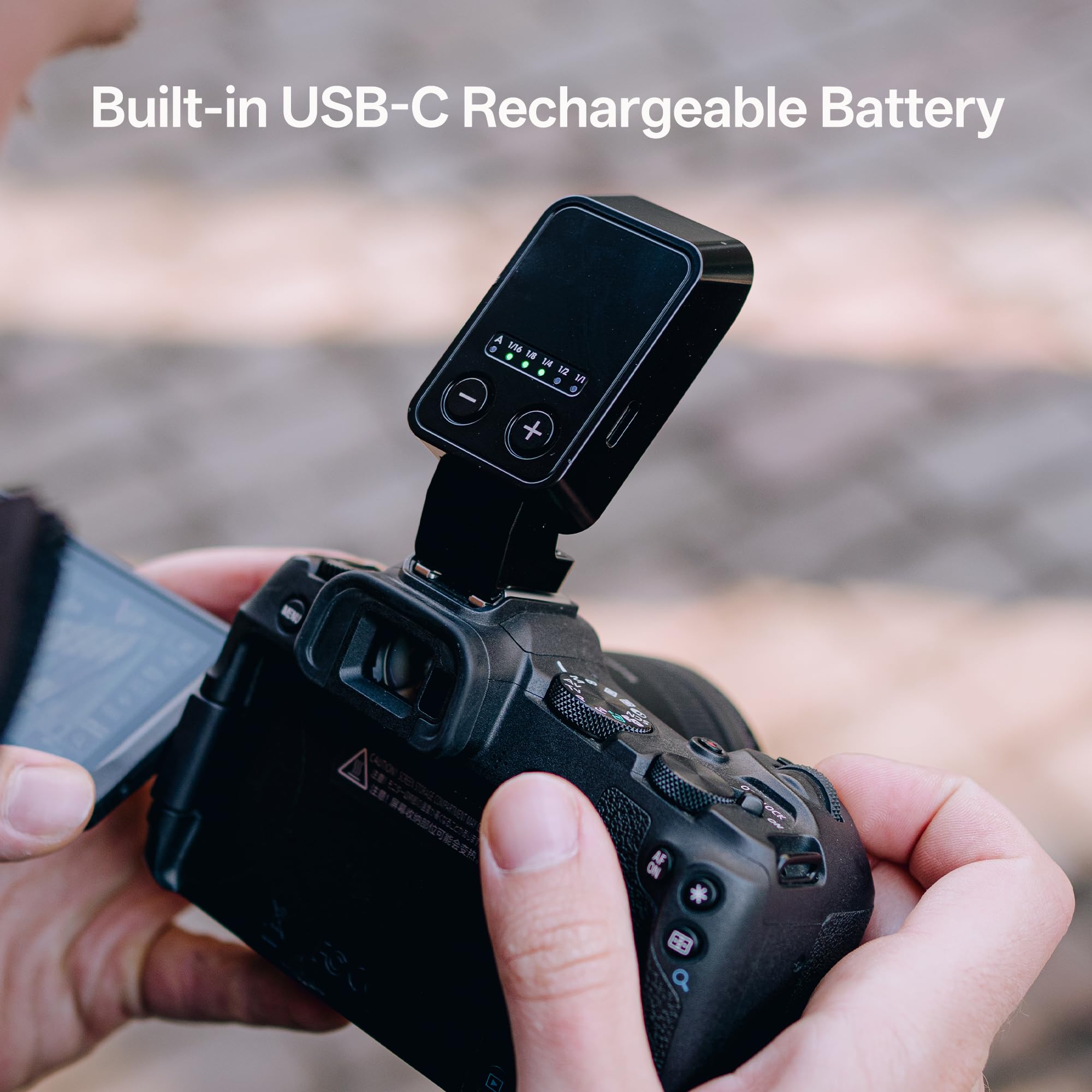 VILTROX Flash TTL Mini Retro per Fujifilm, Speedlite Tascabile Pieghevole, 10 Ws, USB-C Ricaricabile (Z2-F)
