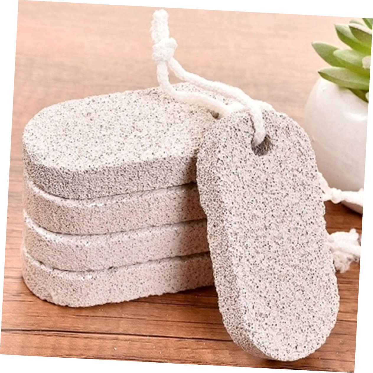 Piedra Volcánica para Pies 20 Piezas, Exfoliante de Pedicura