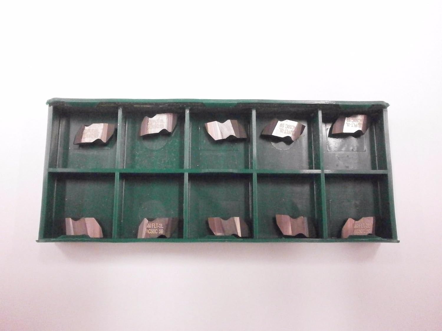 10pc) ToolFlo FLT 2L AC50 Top Notch Coated Carbide Inserts 60° V Threading NT 2L