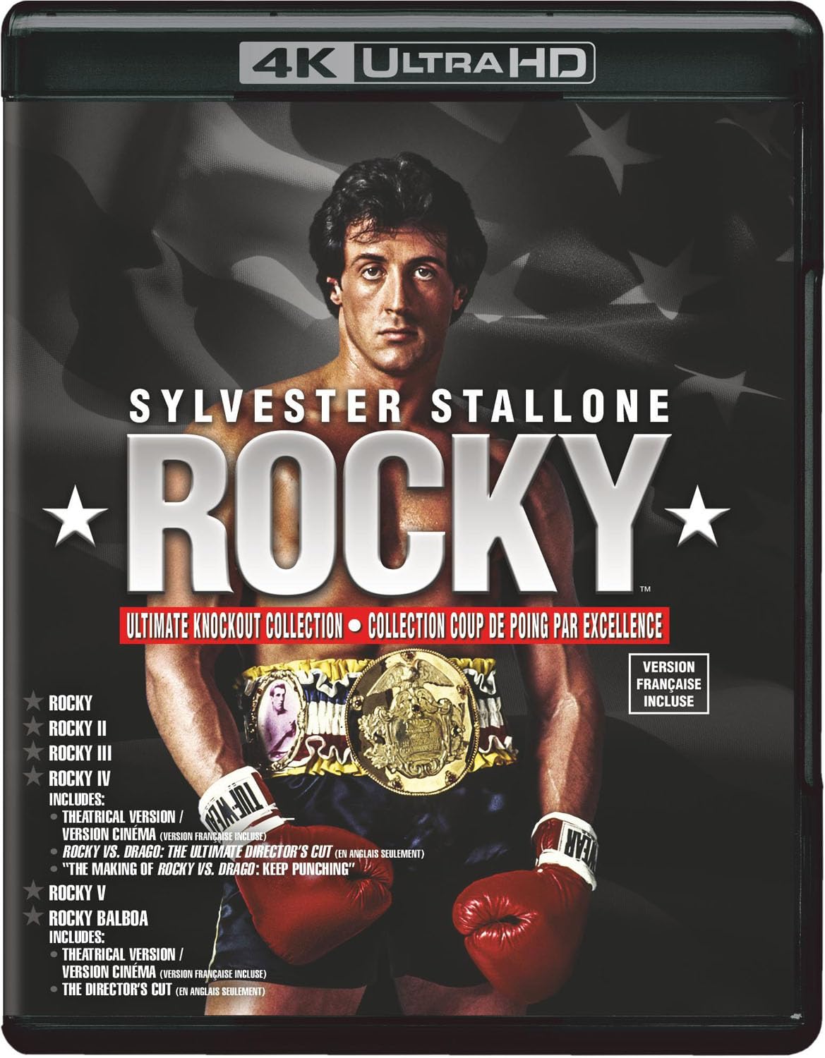 WARNER BROS Rocky 6-Film Collection 4K Ultra HD Blu-ray