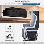 Bagages de transport UnderSeat Sac Sous-siège pour avions, sac de gymnastique avec ceinture d'épaule, Tote de nuit pour les femmes et les hommes, Bleu