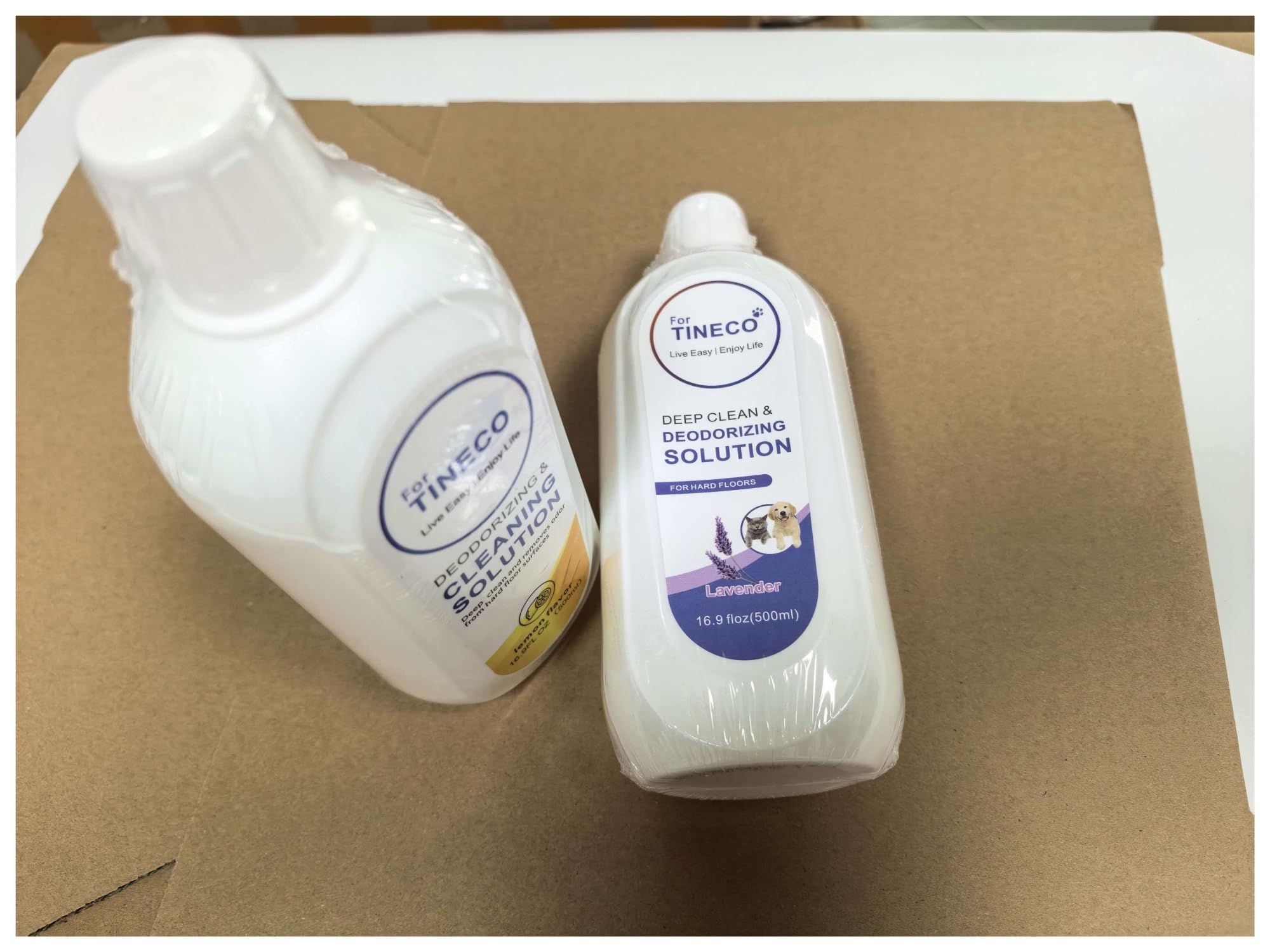Detergente for pavimenti multiuso da 500 ml (confezione da 3). Compatibile con TINECO FLOOR ONE S6