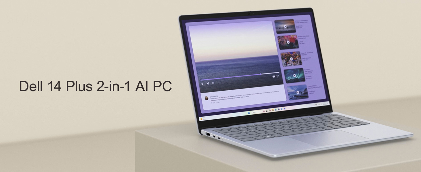 Amazon.com: Dell 14 Plus (Next Gen Inspiron 14 Plus) 2-in-1 AI