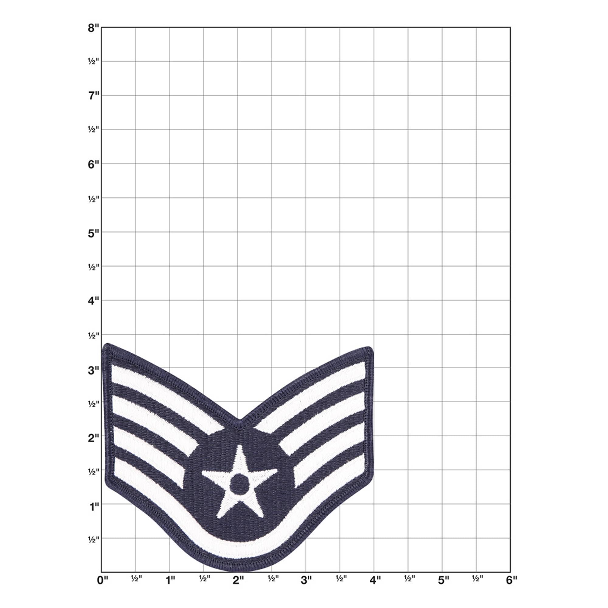 2 COPPIA (4 Pezzi) US Air Force Rank E5 Staff SGT. Spille Rango - Foto 3