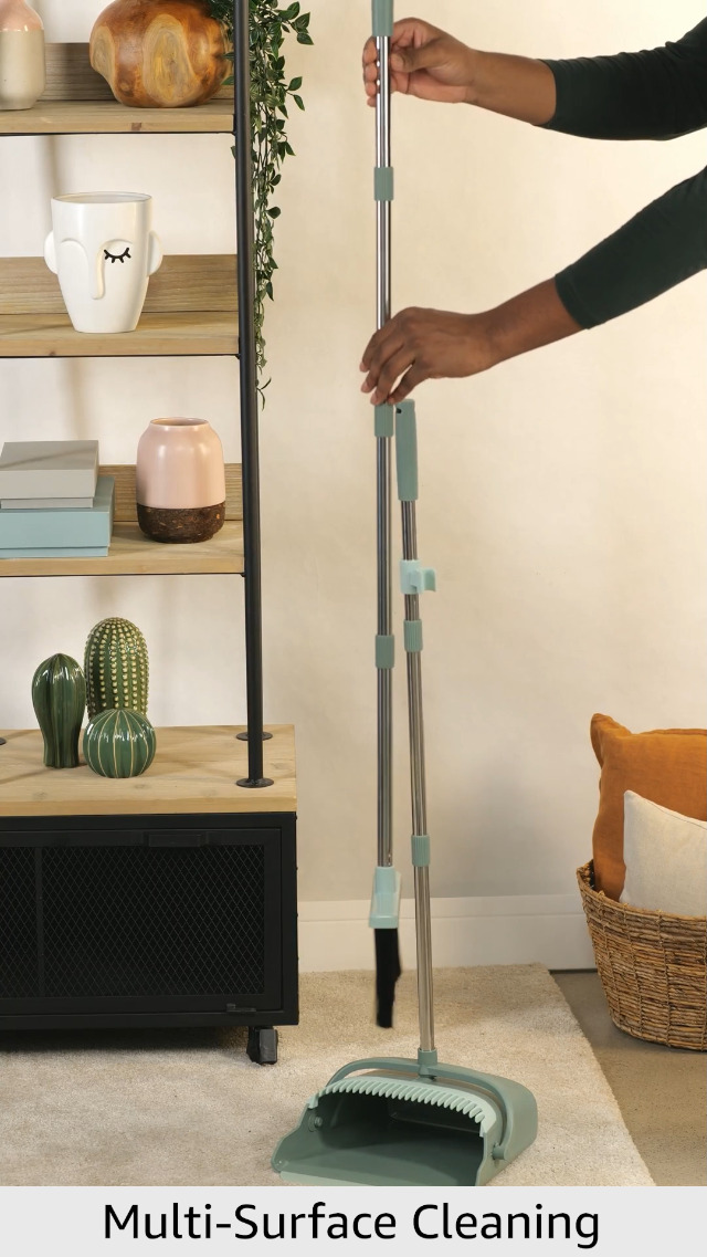 ［2本セット］YMB-611 メープル×バンブー 85cm 900g Amazon.com: kelamayi Upgrade Broom and Dustpan Set, Large Size and