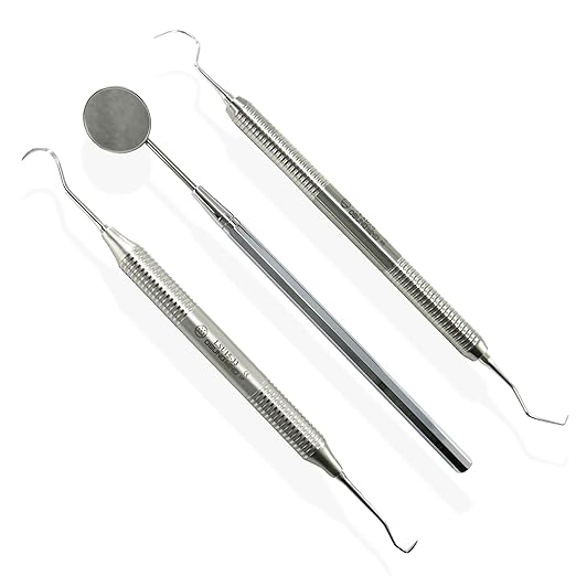 Dental Tartar Scraper and Remover Set, SS