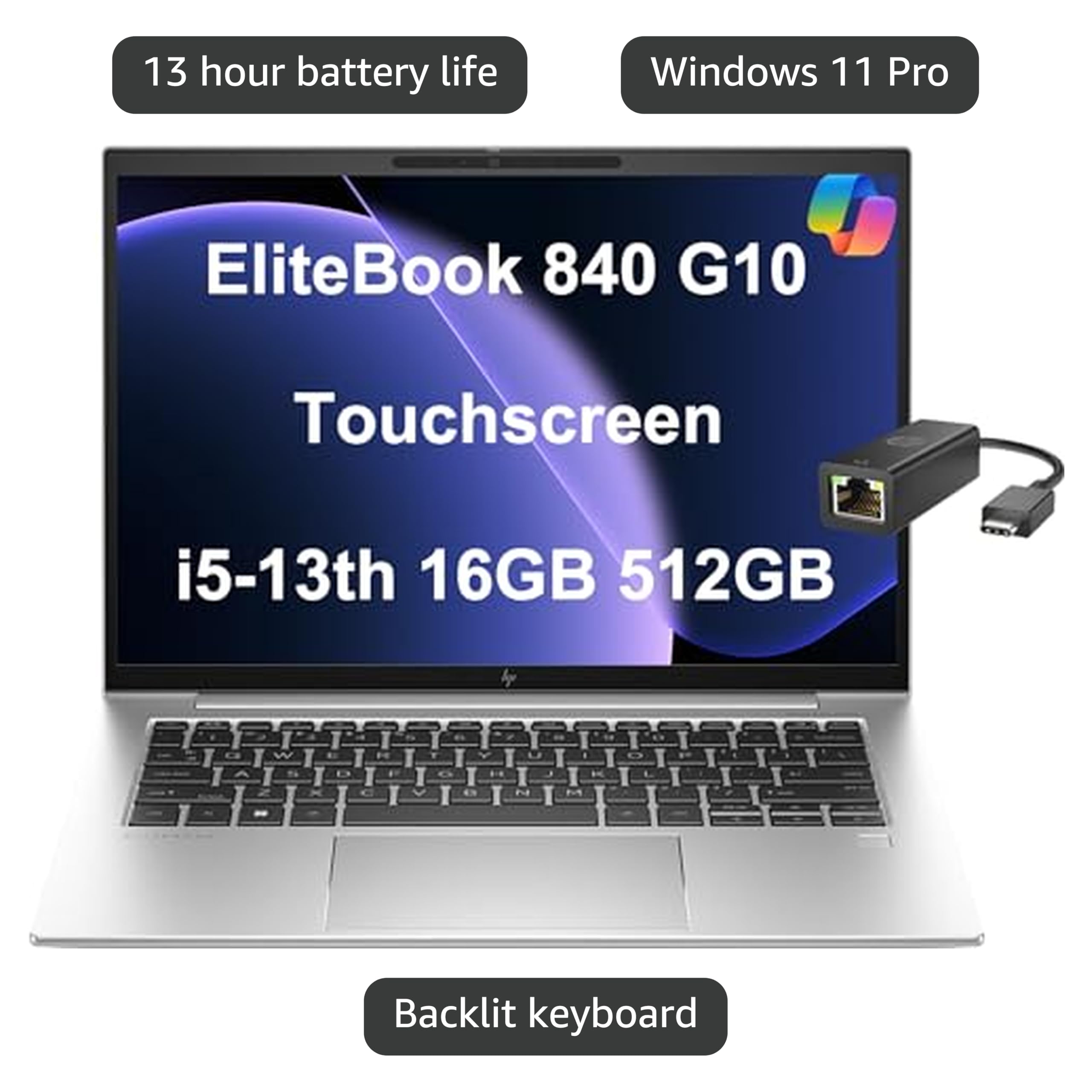 Amazon.com: HP EliteBook 840 G10 Business Laptop (14