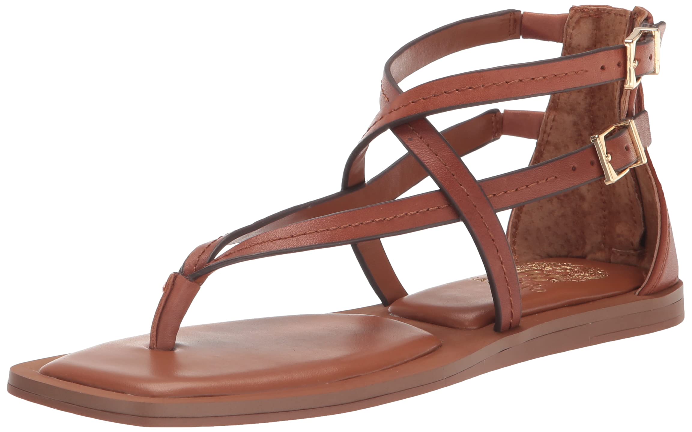 Vince Camuto Women's Brenndie Buckle Sandal Flat