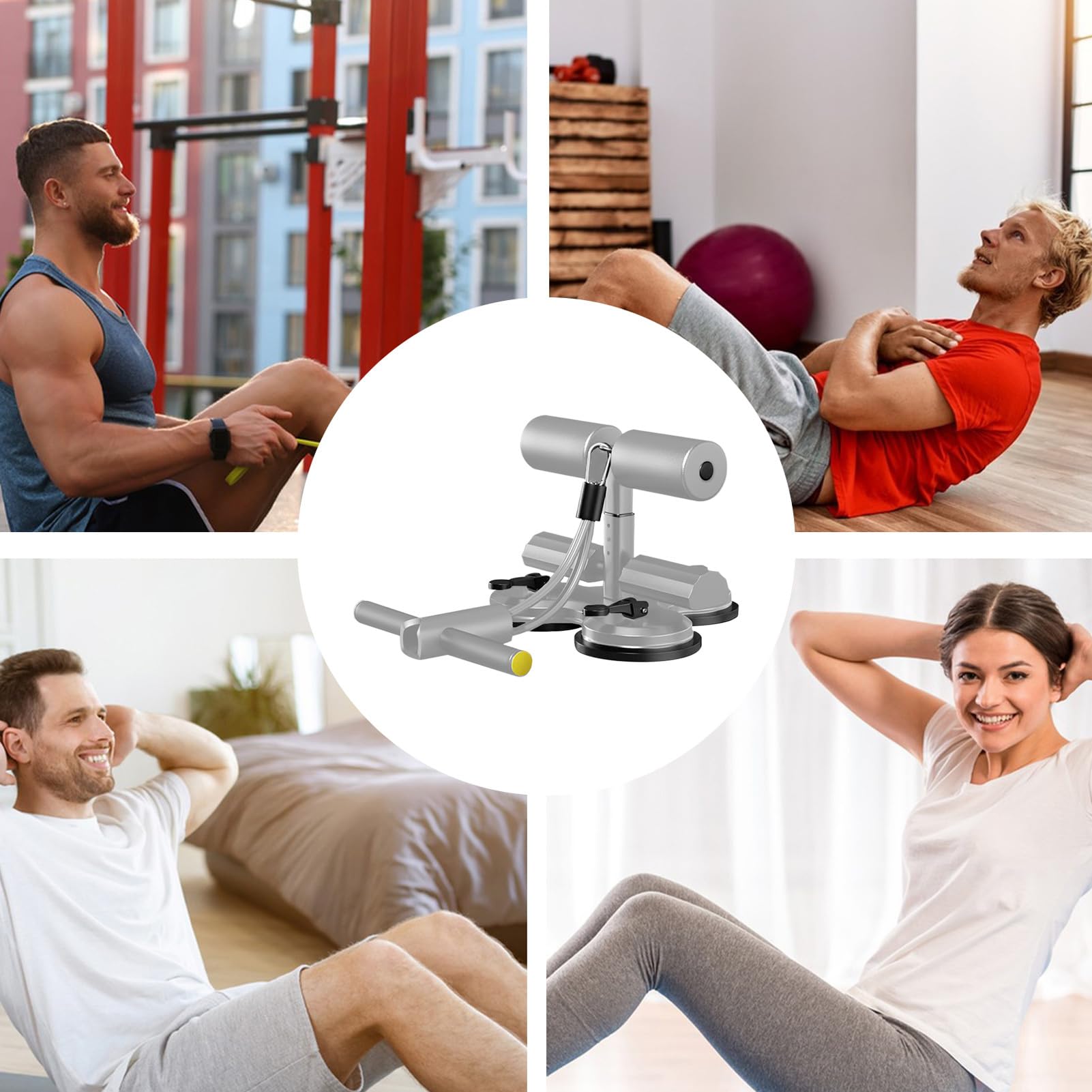 Amazon.co.jp: シットアップバーフロア - 腹筋トレーニング補助器具