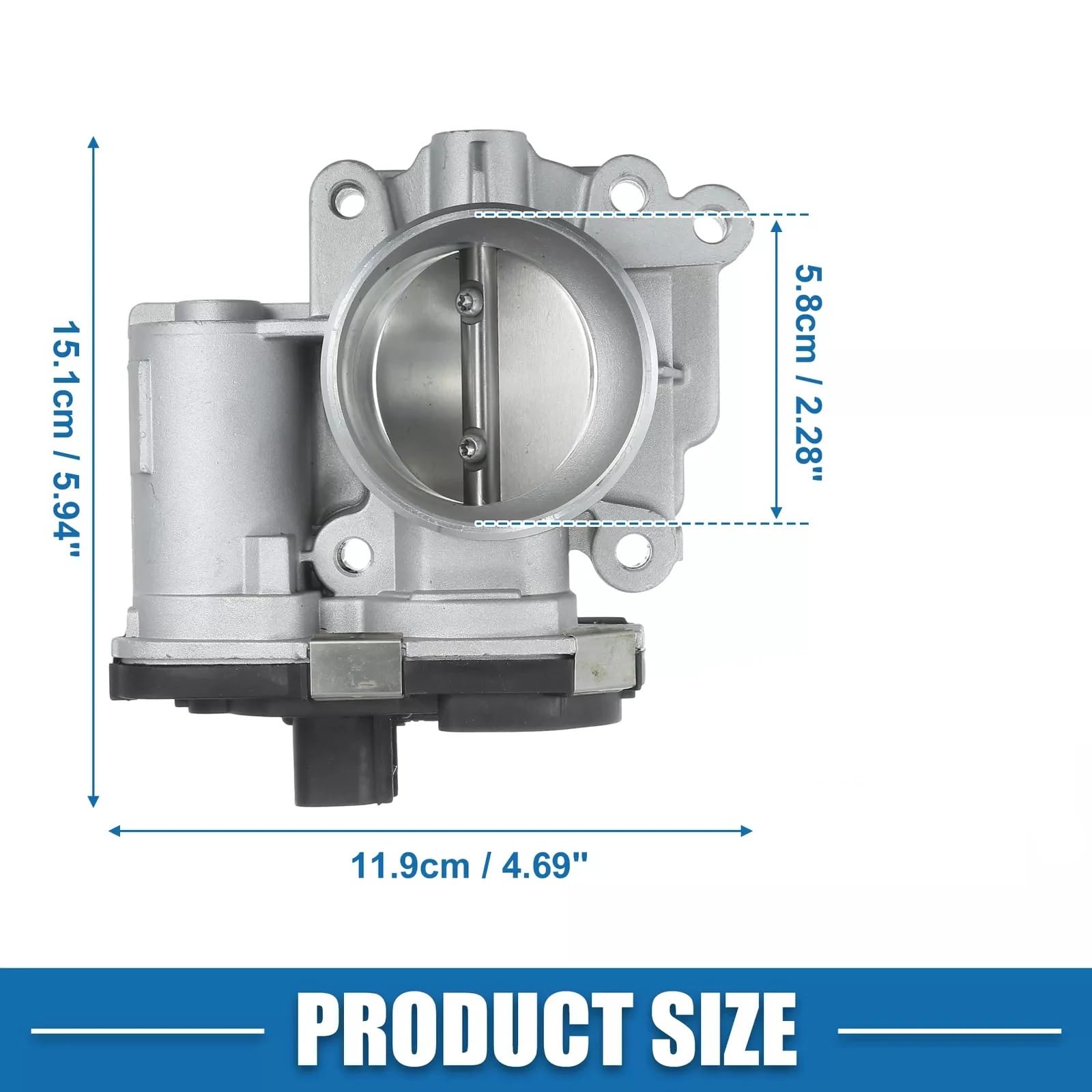 Sensor posición Acelerador Conjunto De Cuerpo del Acelerador Electrónico 12631187 12615516 para Buick para Regal CXL 2.0L L4 2011 Actuador Cuerpo Acelerador
