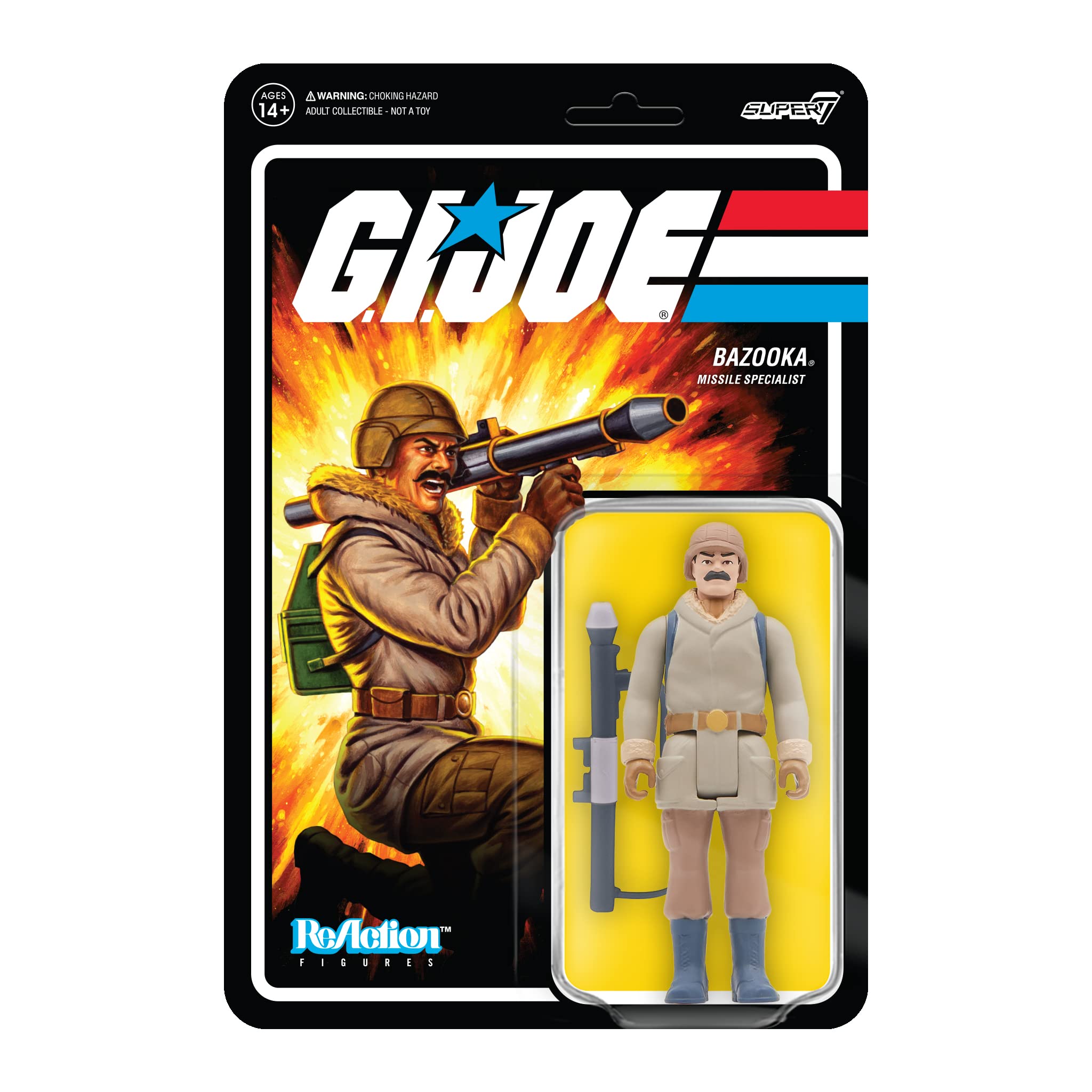 SUPER7 - G.I.Joe Wave 2 - Storm Shadow, Multicolor