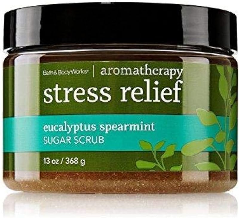 Eucalyptus Spearmint Stress Relief Sugar Body Scrub 13 Ounce