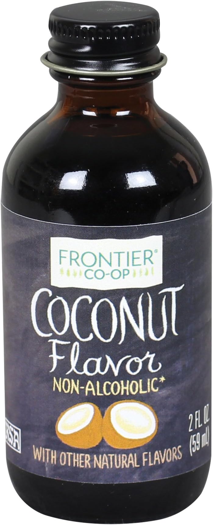 Coconut Flavor, Non-Alcoholic, 2 ounce bottle