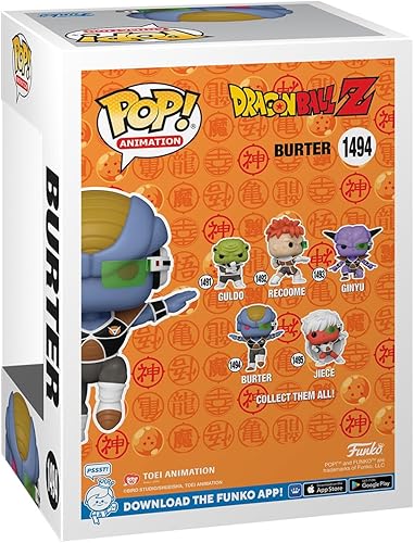 Miniatura 3 de Funko Pop! Animation Dragon Ball Z - Burter - Figura de vinilo coleccionable - Idea de regalo - Producto oficial - para niños y adultos - Fans del