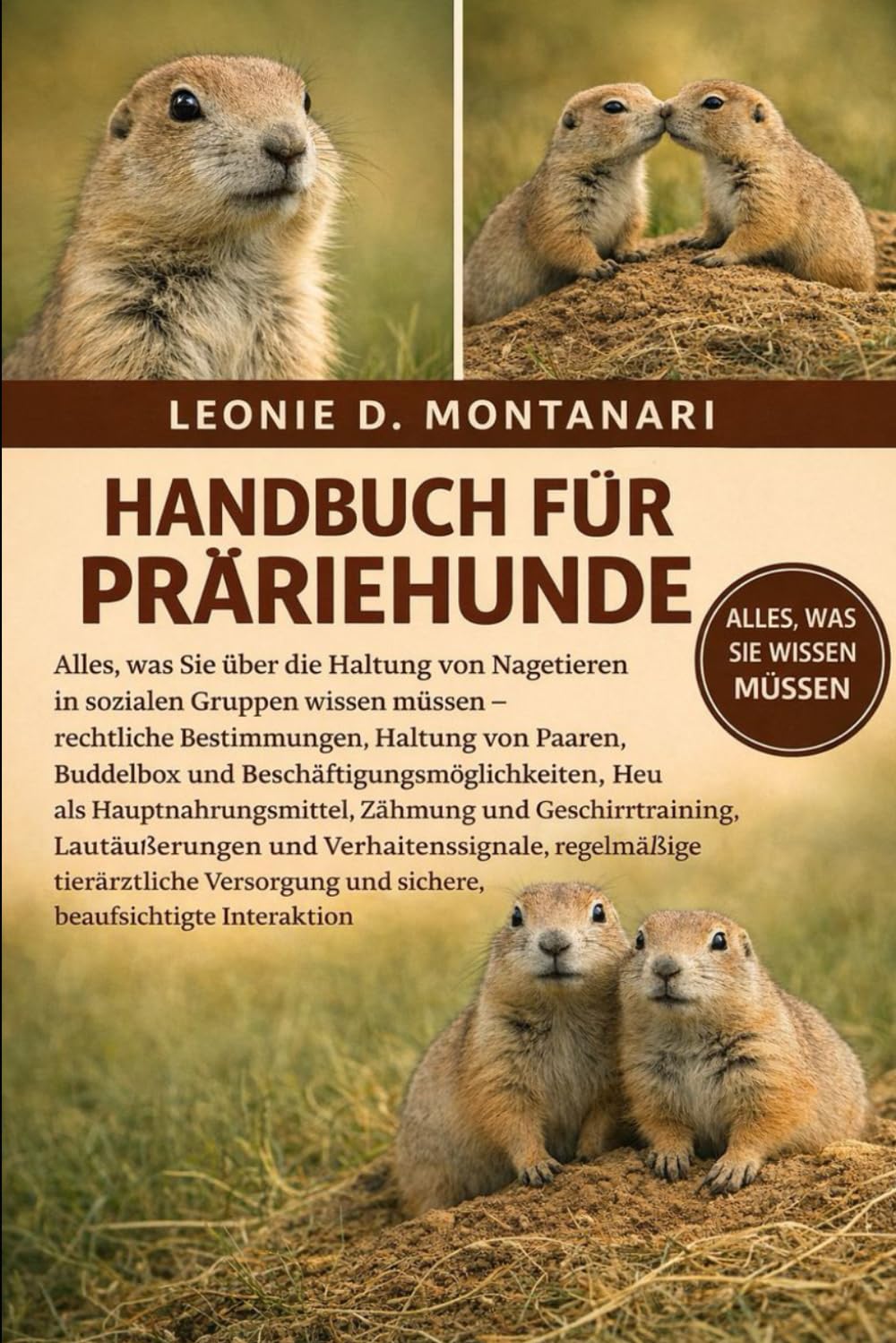 HANDBUCH FÜR PRÄRIEHUNDE: Alles, was Sie über die Haltung von Nagetieren in sozialen Gruppen wissen müssen – rechtliche Bestimmungen, Haltung von ... Hauptnahrungsmittel, Zähmung und Geschirr...