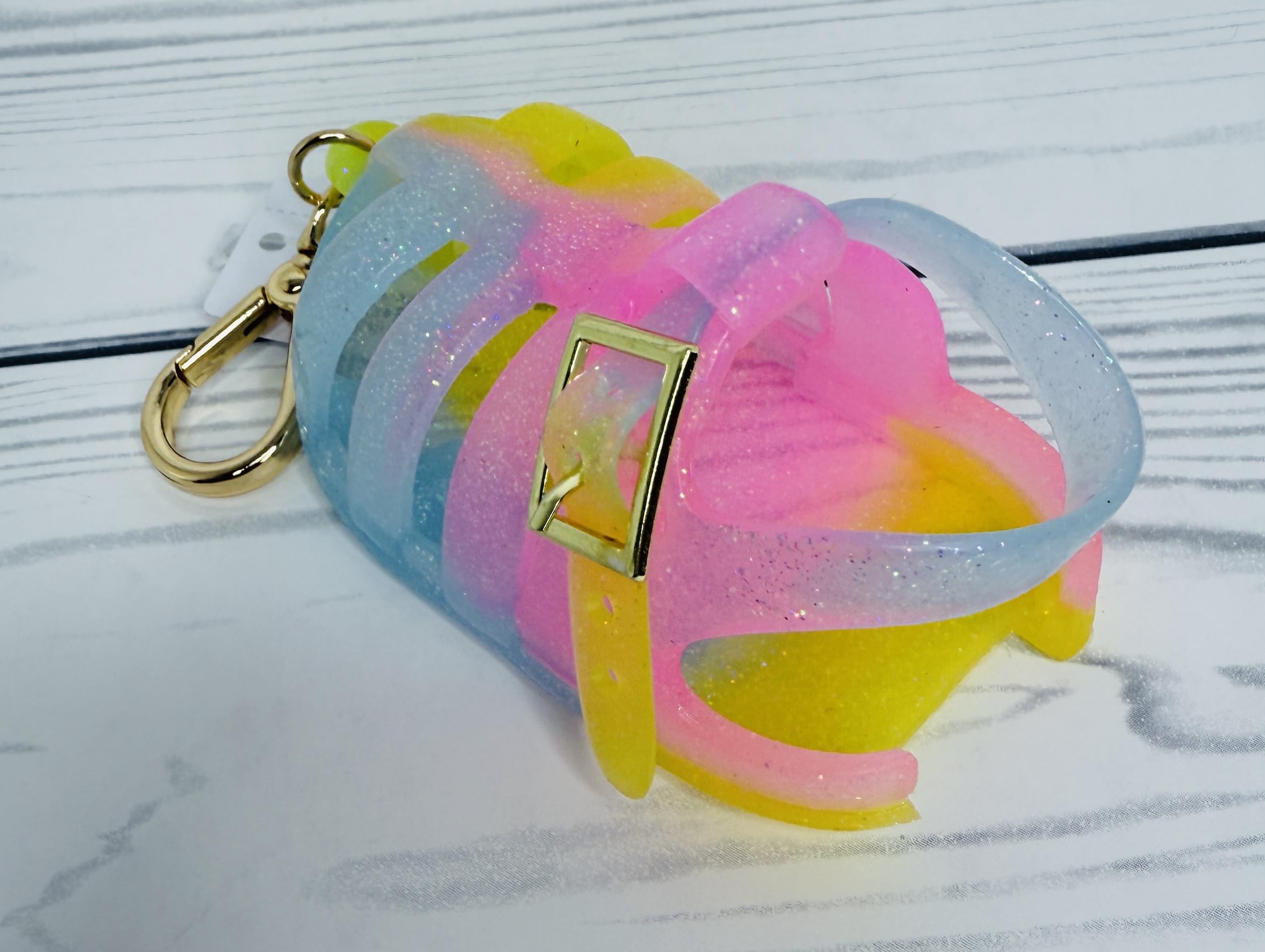 Amazon.com: Bath and Body Works Yellow, Blue, Pink Jelly Shoe