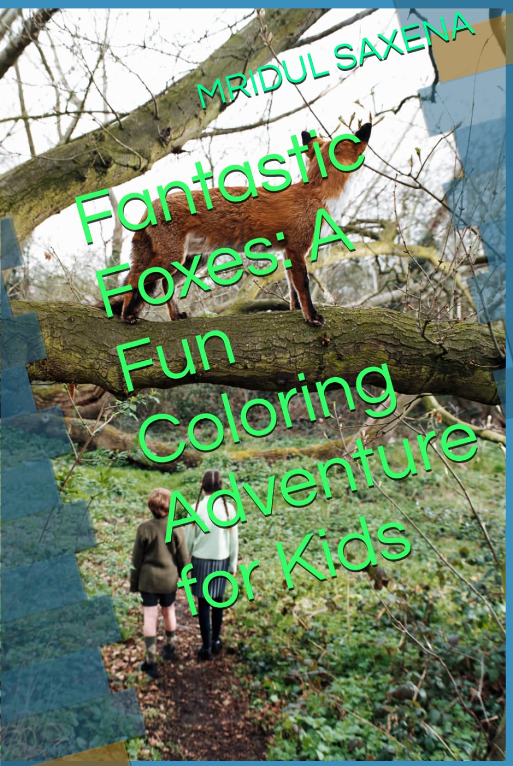Fantastic Foxes: A Fun Coloring Adventure for Kids (Colouring books for children)