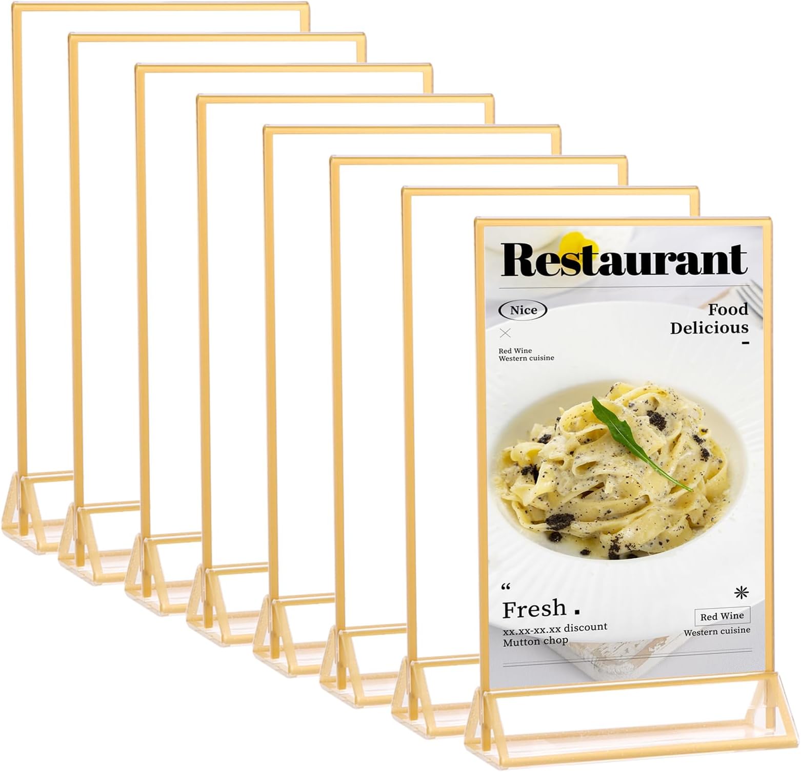 Numéros De Table Dorés Numéros De Table De Mariage