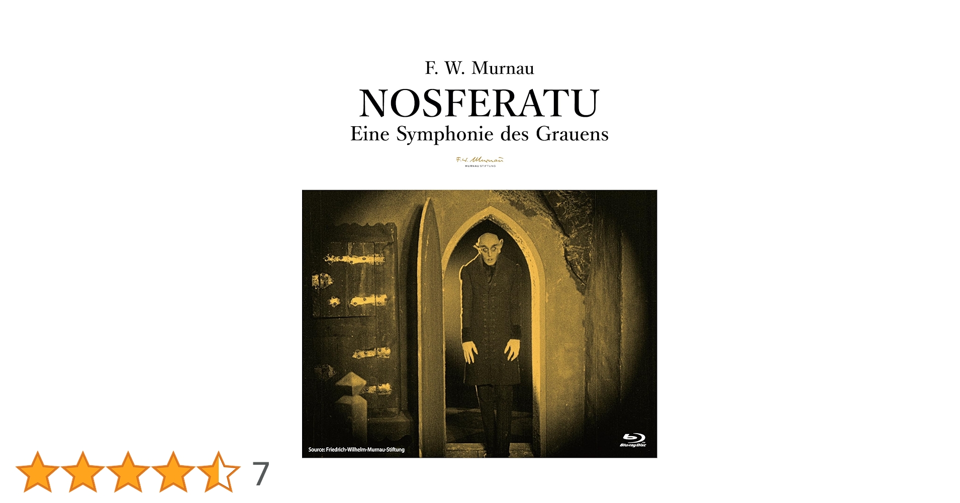 Amazon.co.jp: 吸血鬼ノスフェラトゥ 恐怖の交響楽【2Kデジタルリ