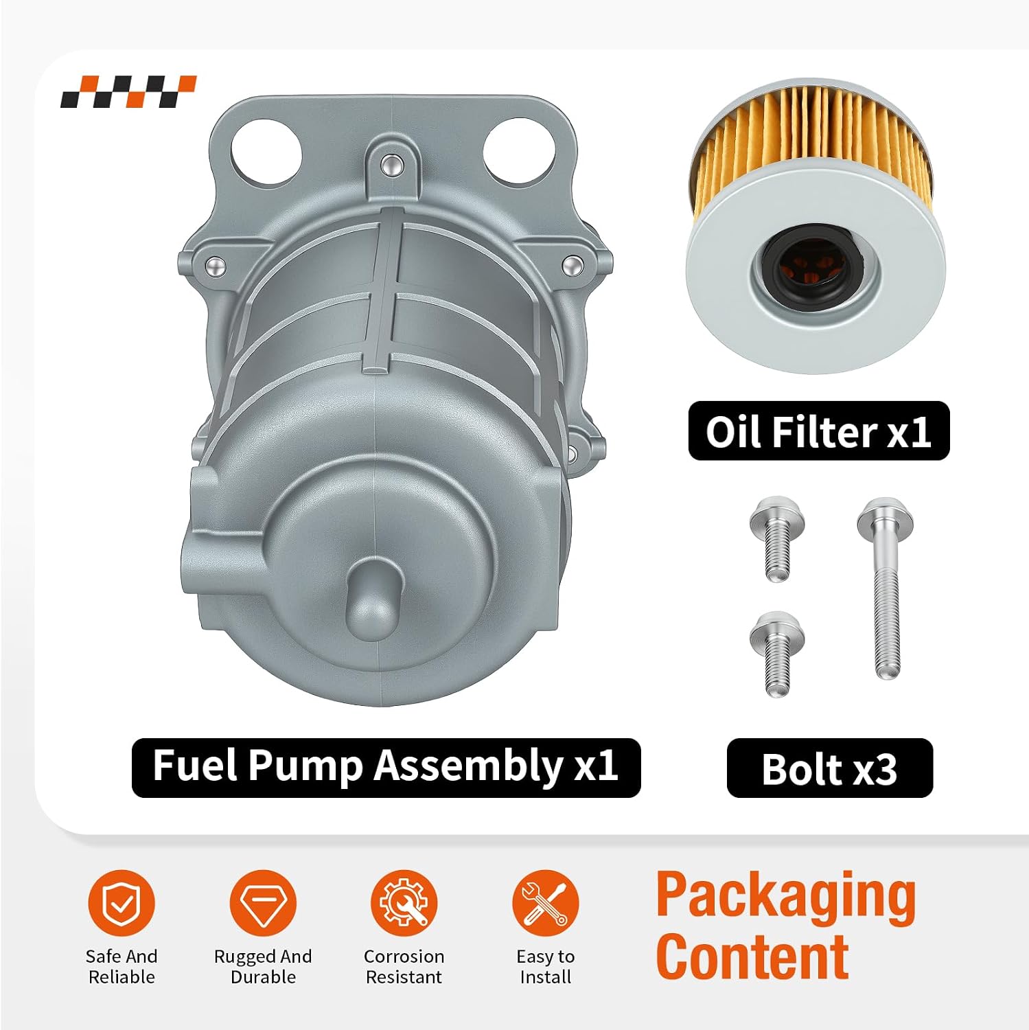 Fuel Pump Assembly W/Oil Filter For Honda Rincon 680 TRX680FA TRX680FGA 2006-2023 16700-HN8-601 16700-HN8-A62